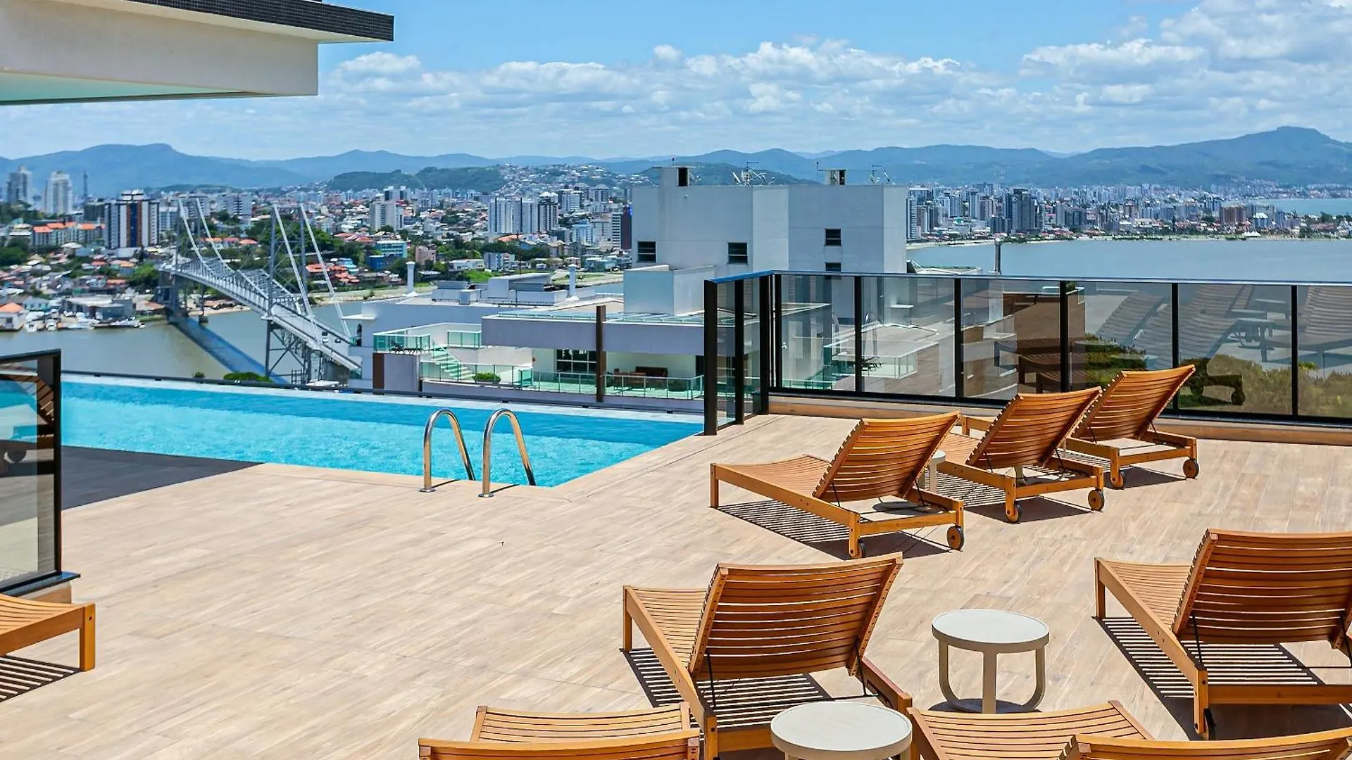 Florianópolis Wi-Fi 500Mb | Vista Mar E Pontes #Ca51 아파트