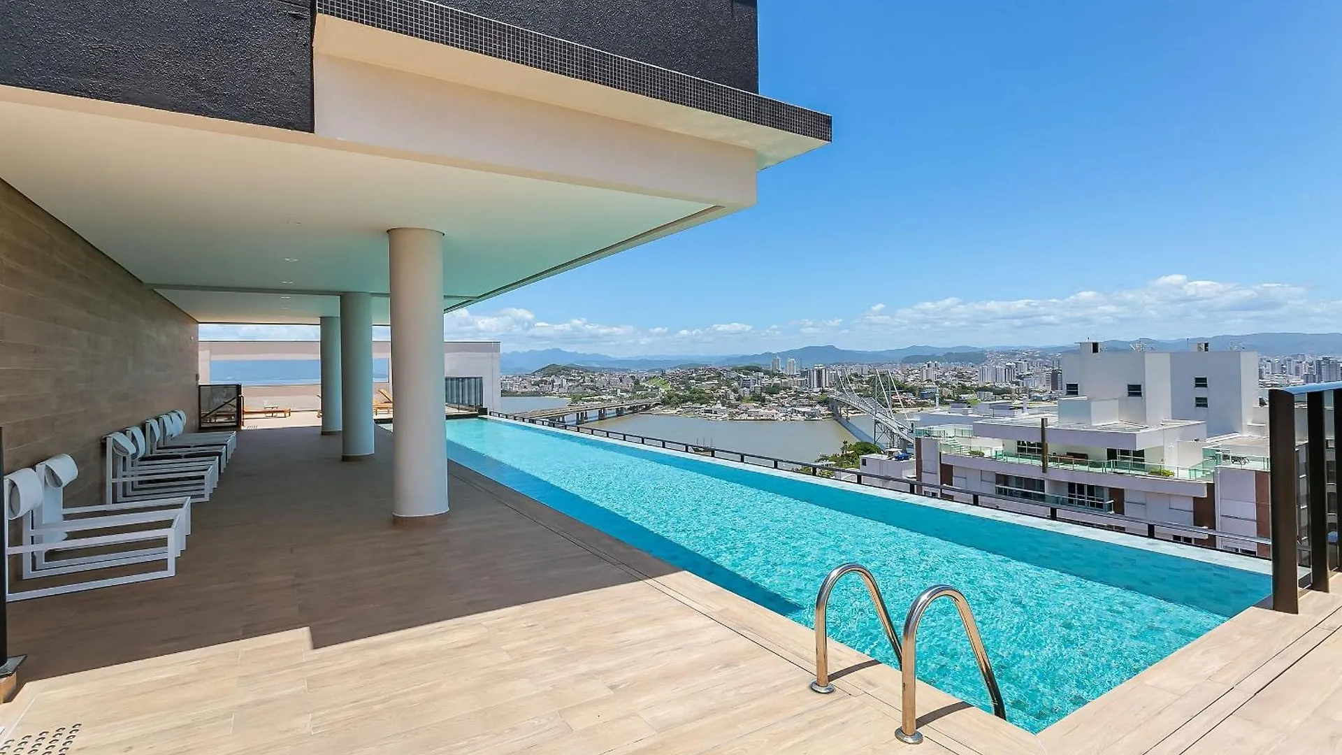 Apartament Wi-Fi 500Mb | Vista Mar E Pontes #Ca51 Florianópolis