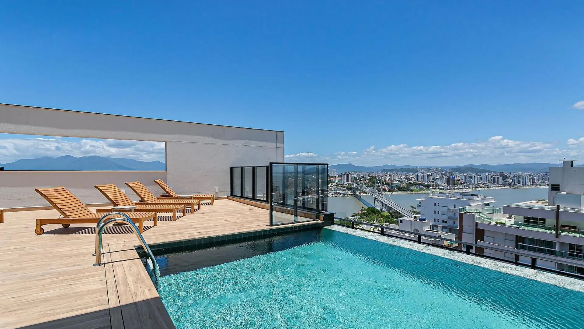 Apartament Wi-Fi 500Mb | Vista Mar E Pontes #Ca51 Florianópolis