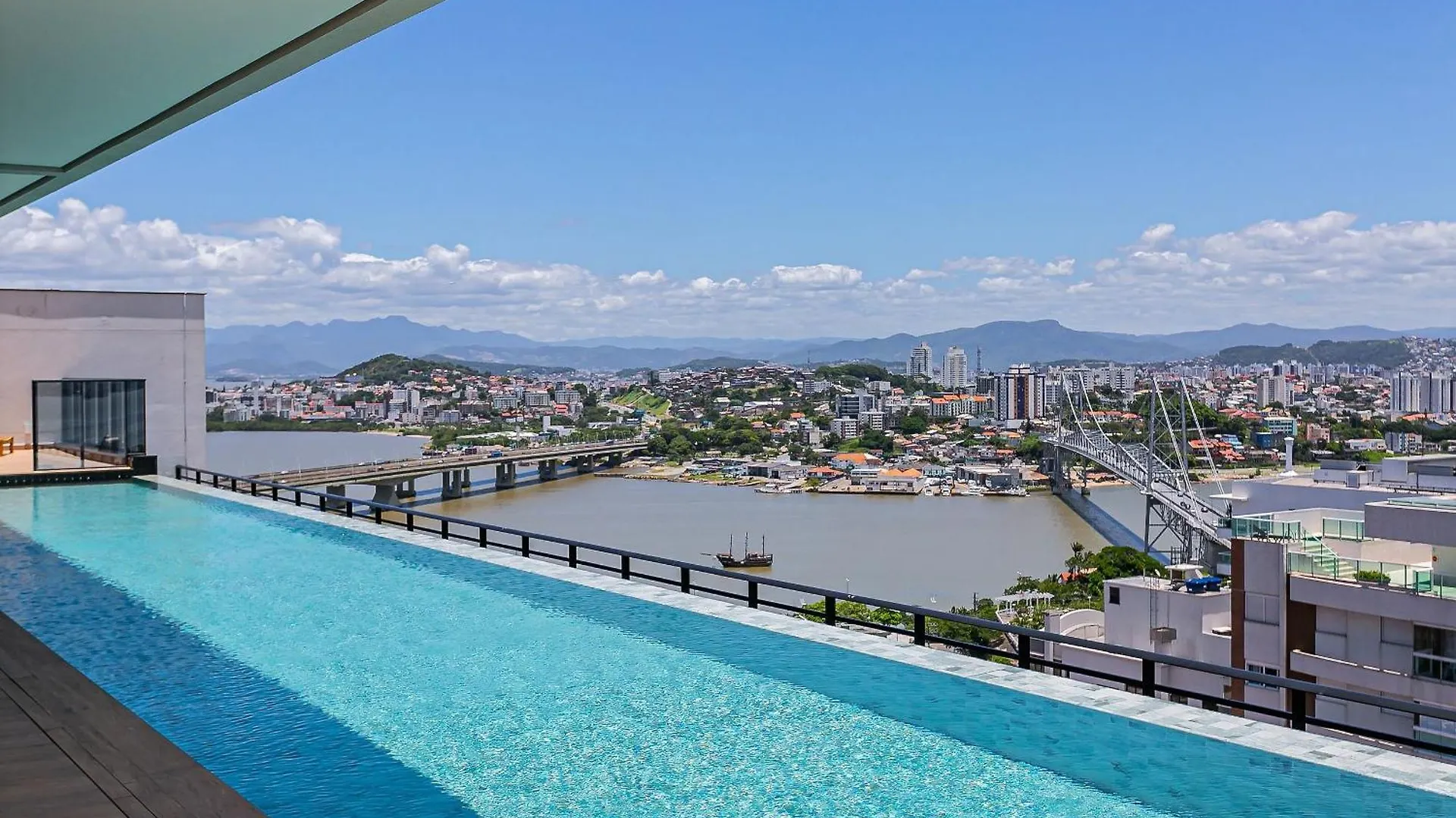 Apartament Wi-Fi 500Mb | Vista Mar E Pontes #Ca51 Florianópolis